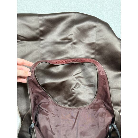 Vintage Geronimo by Stephen Digeronimo Womens Size 4 Brown Halter Mini Dress - Picture 8 of 15